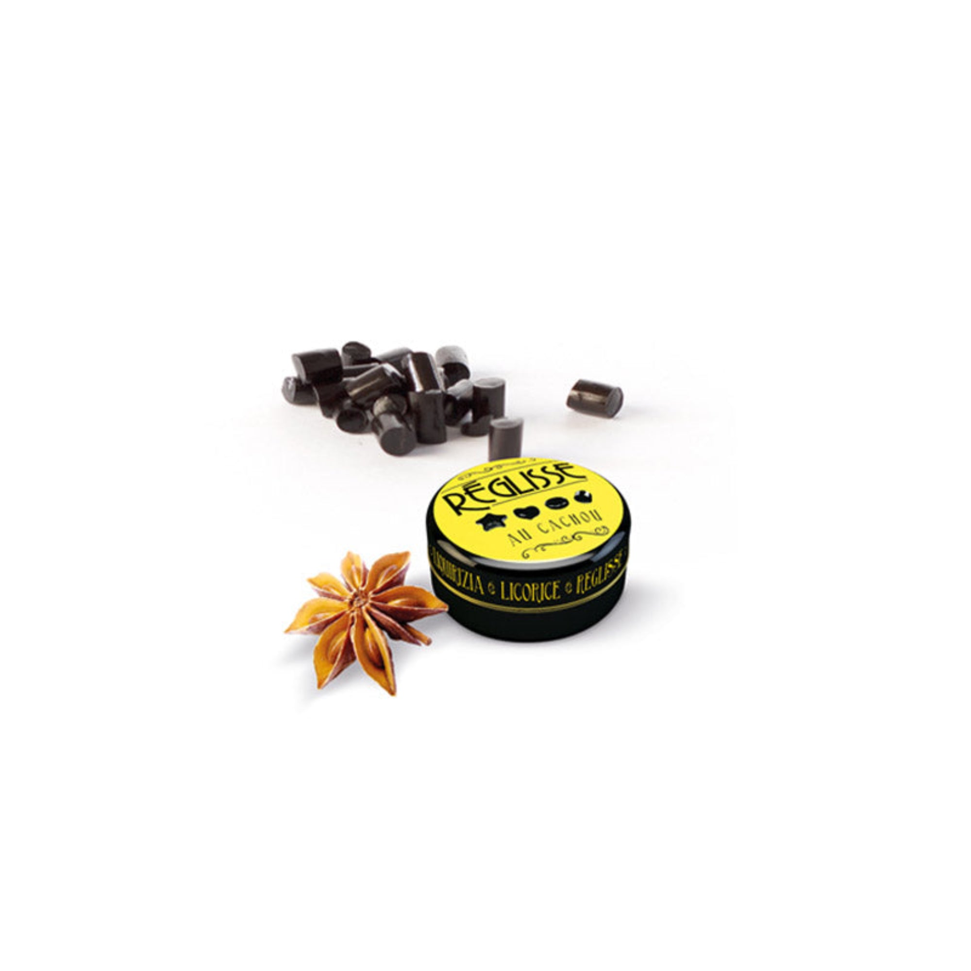 SIEA Cachou Lakritz mit Anis in kleiner Dose