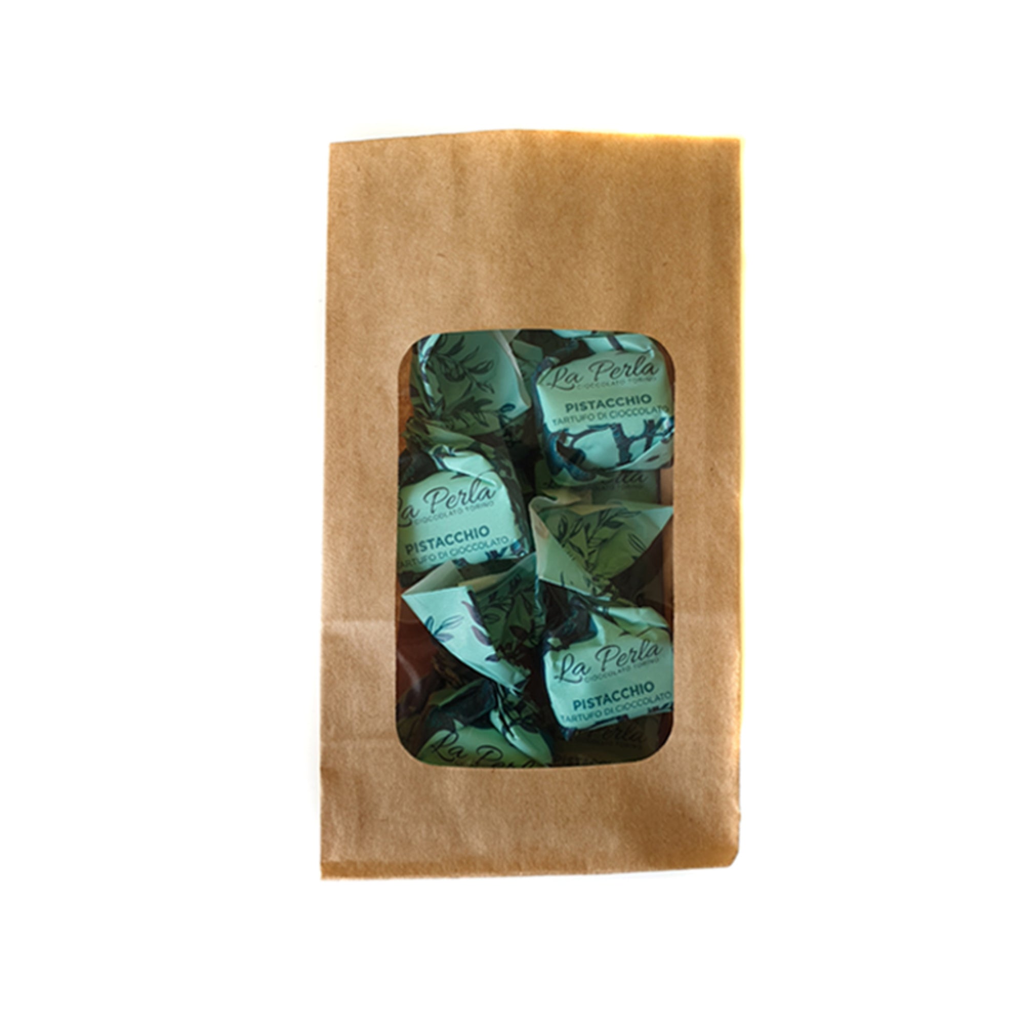 La Perla di Torino Tuete mit Tartufi dolci pistacchio