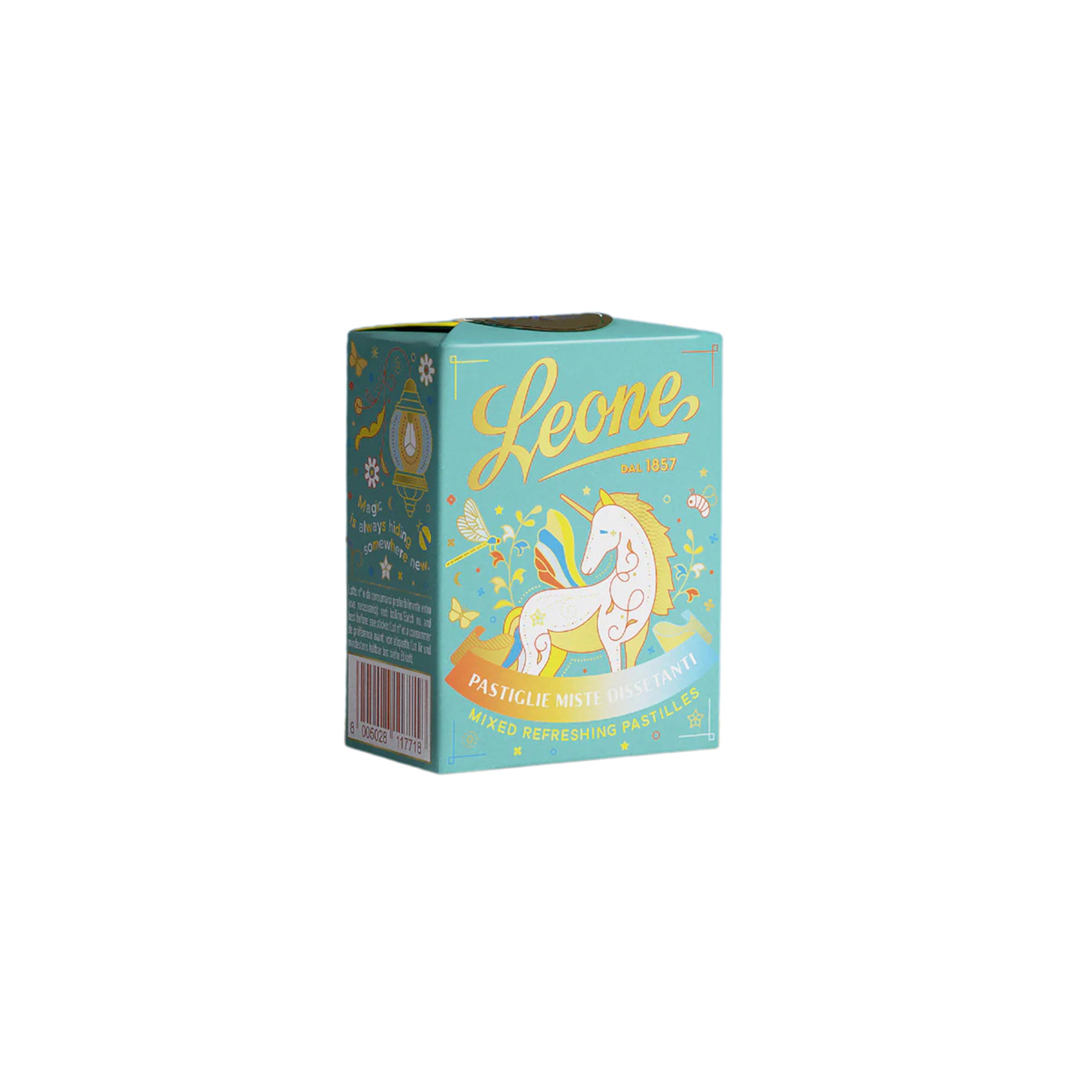 Pastiglie Leone Kleine Geschichten vom Glück Eichhorn mit gemischten Pastillen