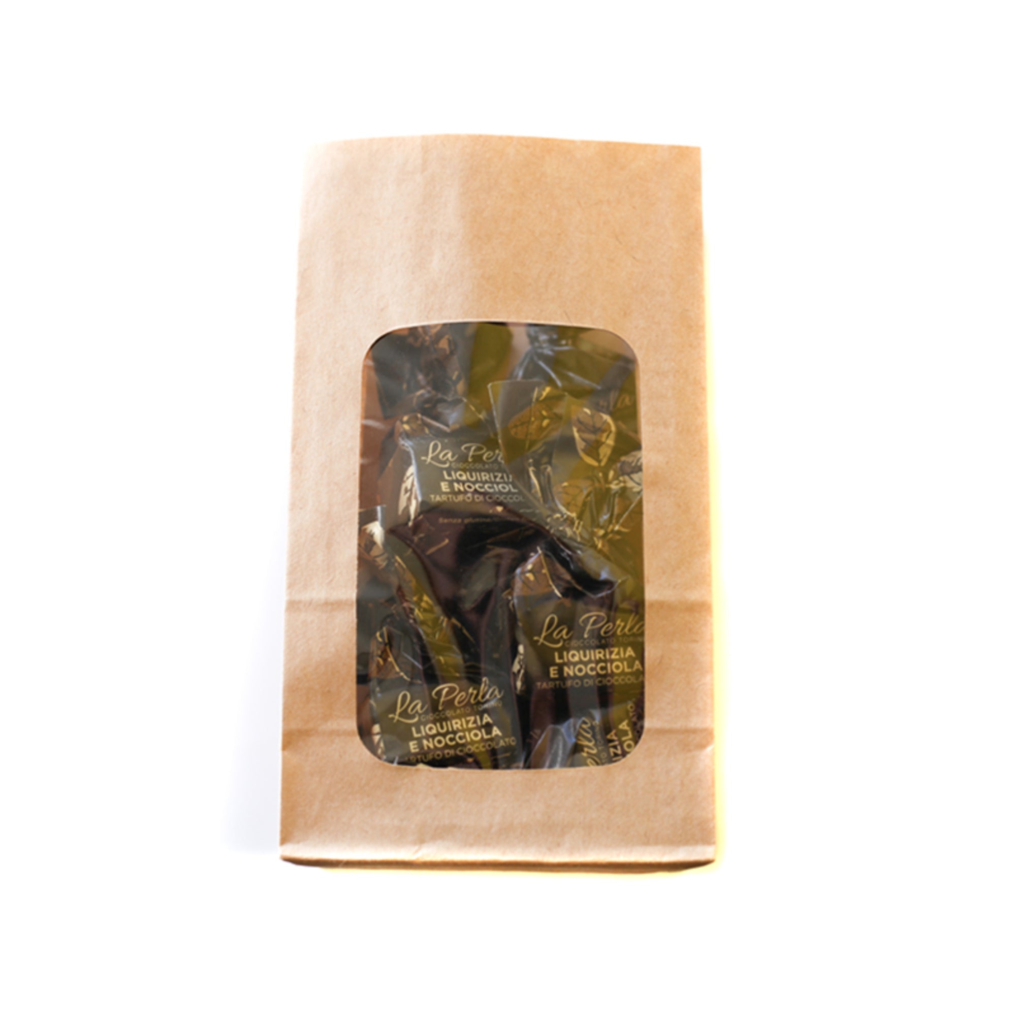 La Perla di Torino Tuete Tartufo dolce lakritz tuete