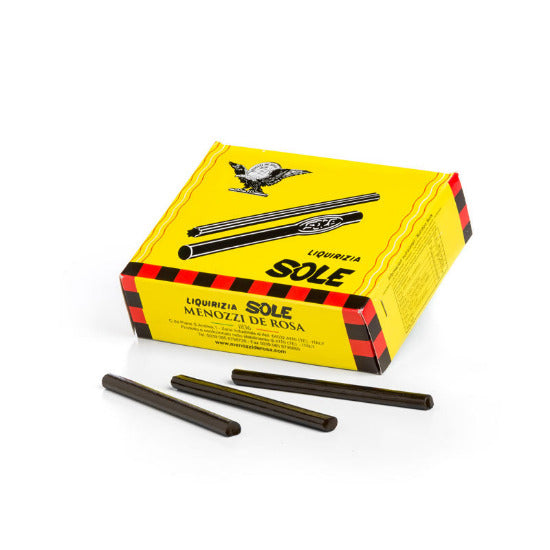 Verpackung Lakritzsticks Menozzi De Rosa