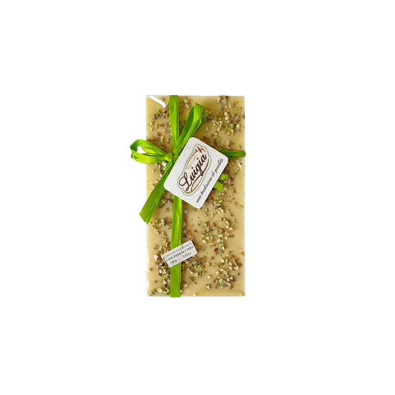 Dolciaria Luigia weisse Schokolade mit Pistazien