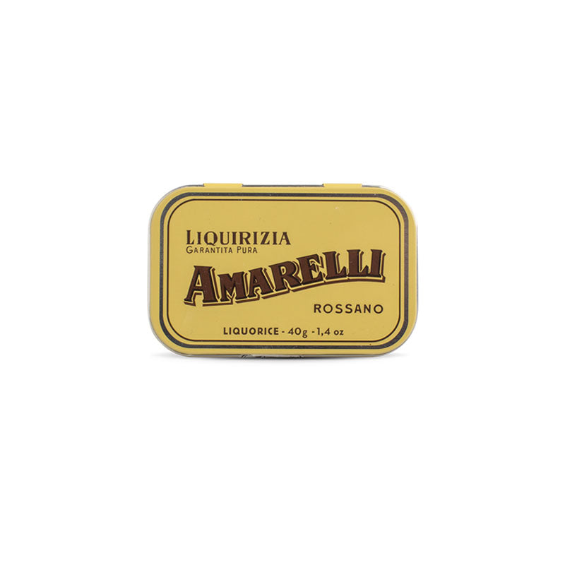 Goldene Dose von Amarelli pure Lakritze