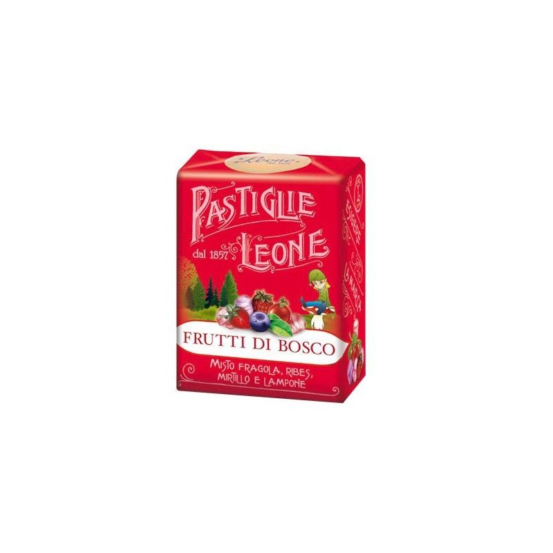 Pastiglie Leone Pastillen Waldfrüchte