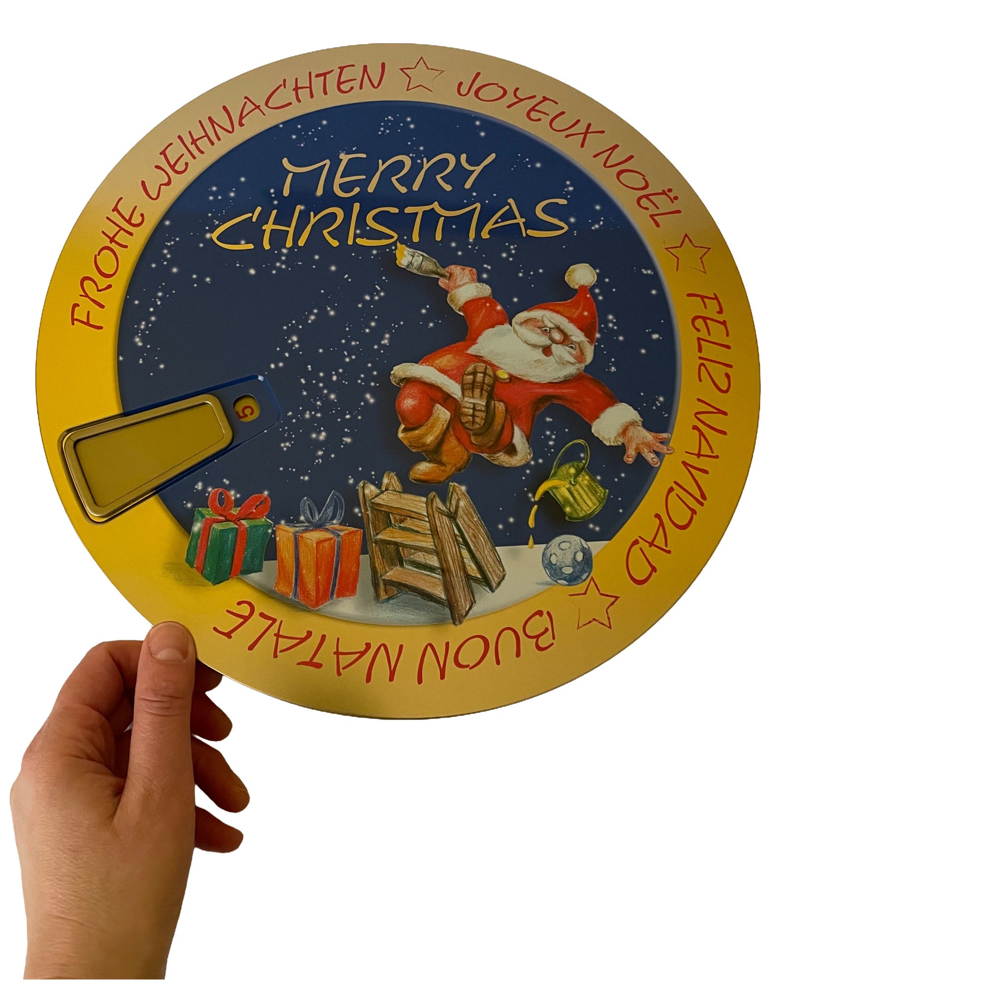 Calendario avvento con praline