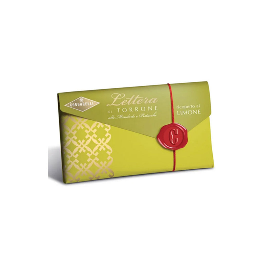 Lettera di Torrone Condorelli Zitrone