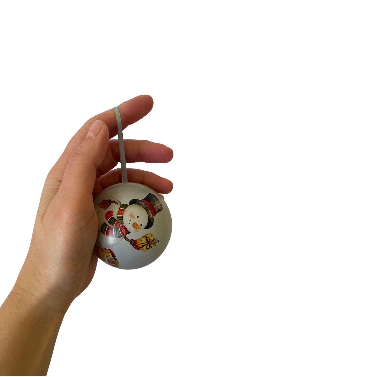 Weihnachtskugel mit Tartufini di Natale