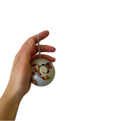 Weihnachtskugel mit Tartufini di Natale