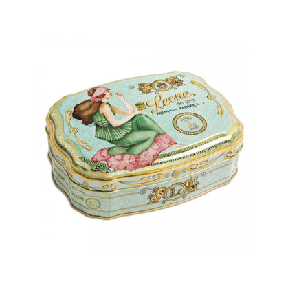 Leone LIberty Dose mit Fruchtgeleebonbons gruen