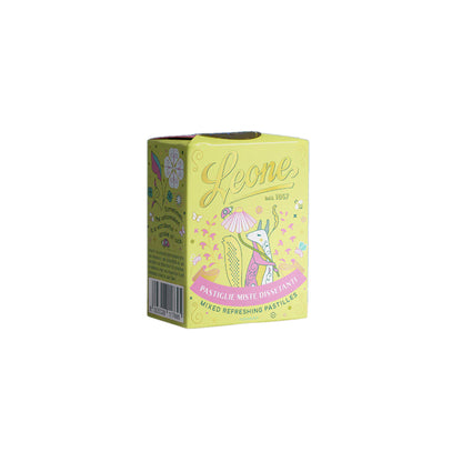 Pastiglie Leone Kollektion kleine Geschichten vom Glück mit Eichhörnchen und gemischten Pastillen