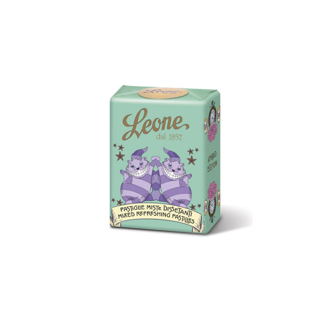 Pastiglie Leone Grinsekatze aus der limitierte Alice-Edition