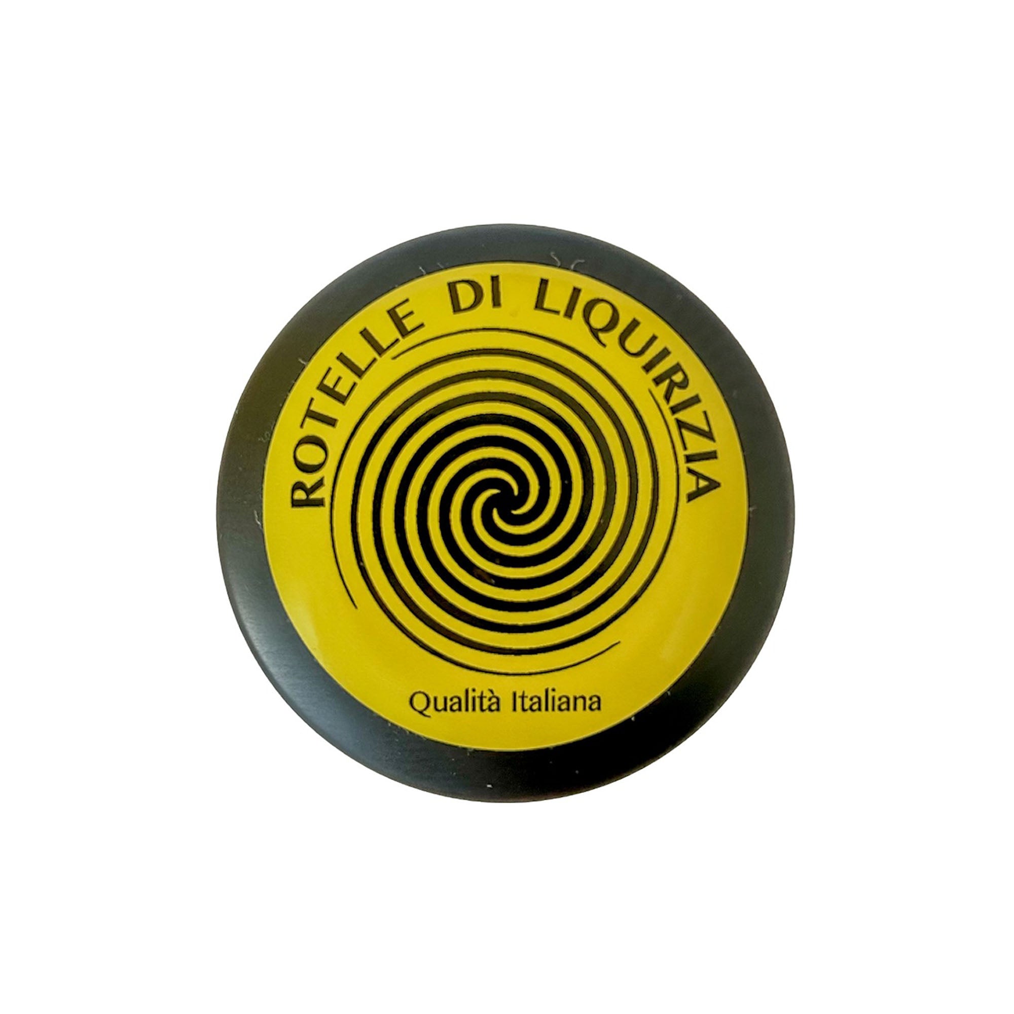 Deckel der Dose von Schnecken aus Lakritz