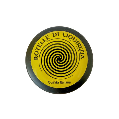 Deckel der Dose von Schnecken aus Lakritz