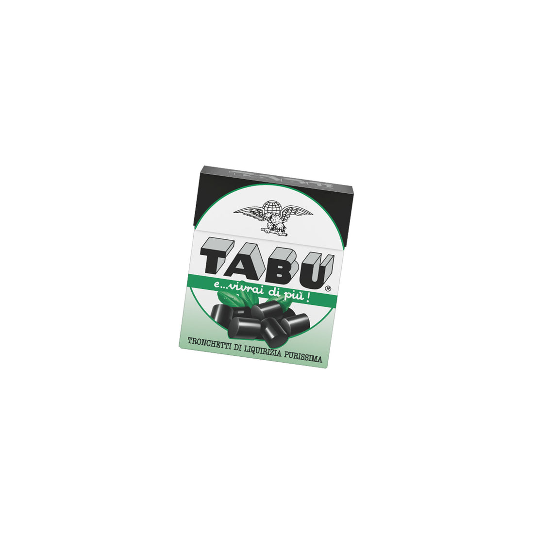 Tabu pure Lakritz aus Italien in Schachtel