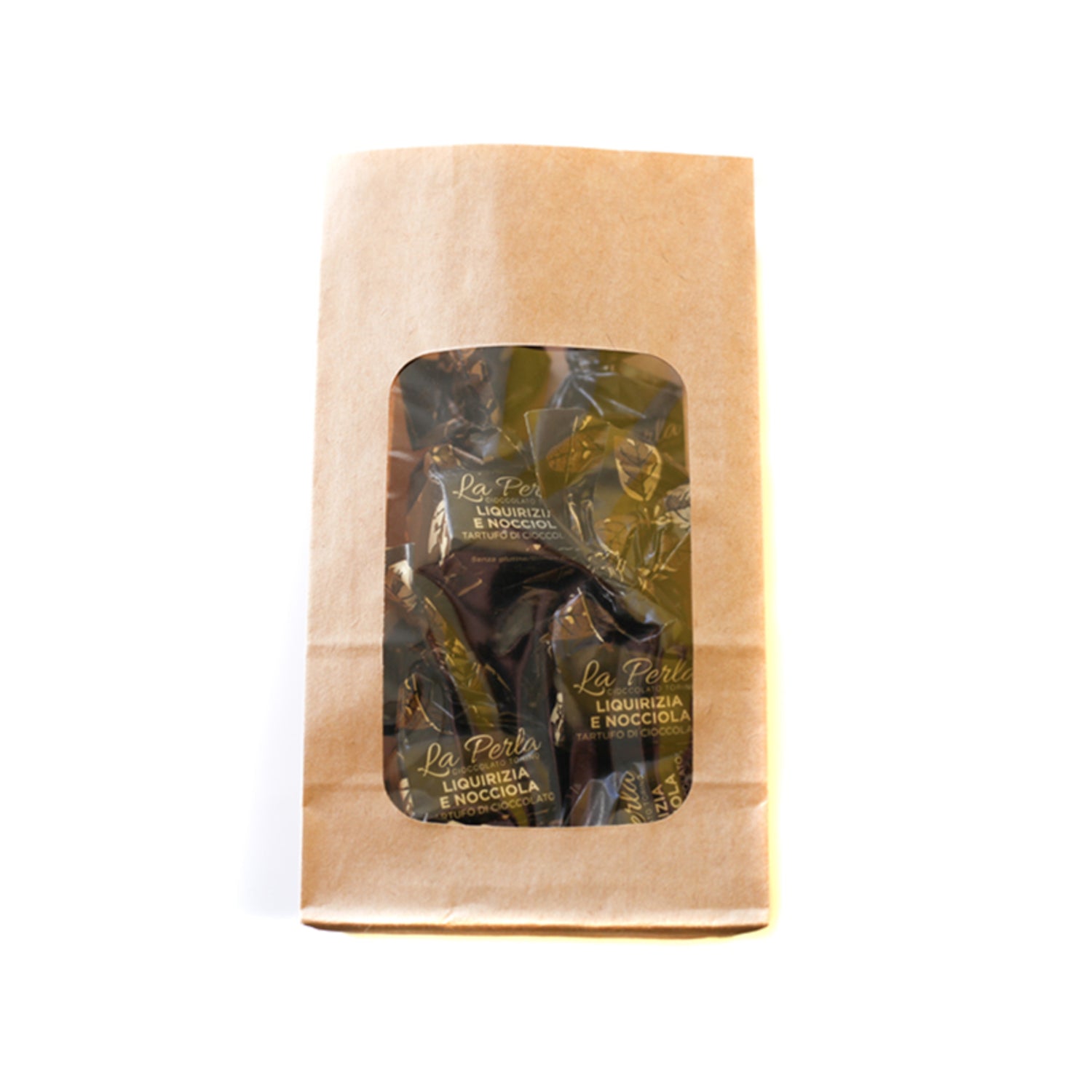 La Perla di Torino Tuete Tartufo dolce lakritz tuete
