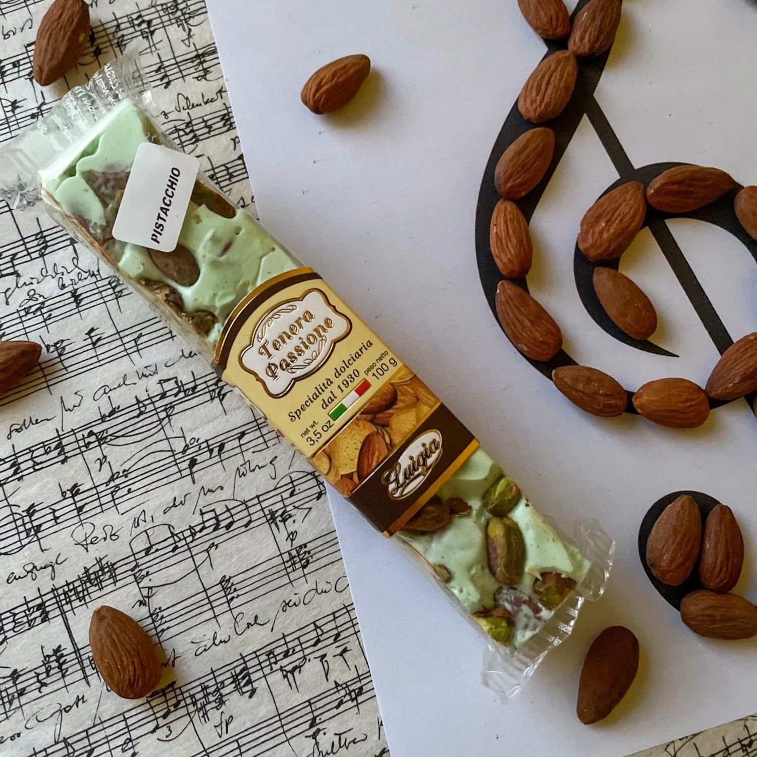 Torrone von Dolciaria Luigia mit Pistazien