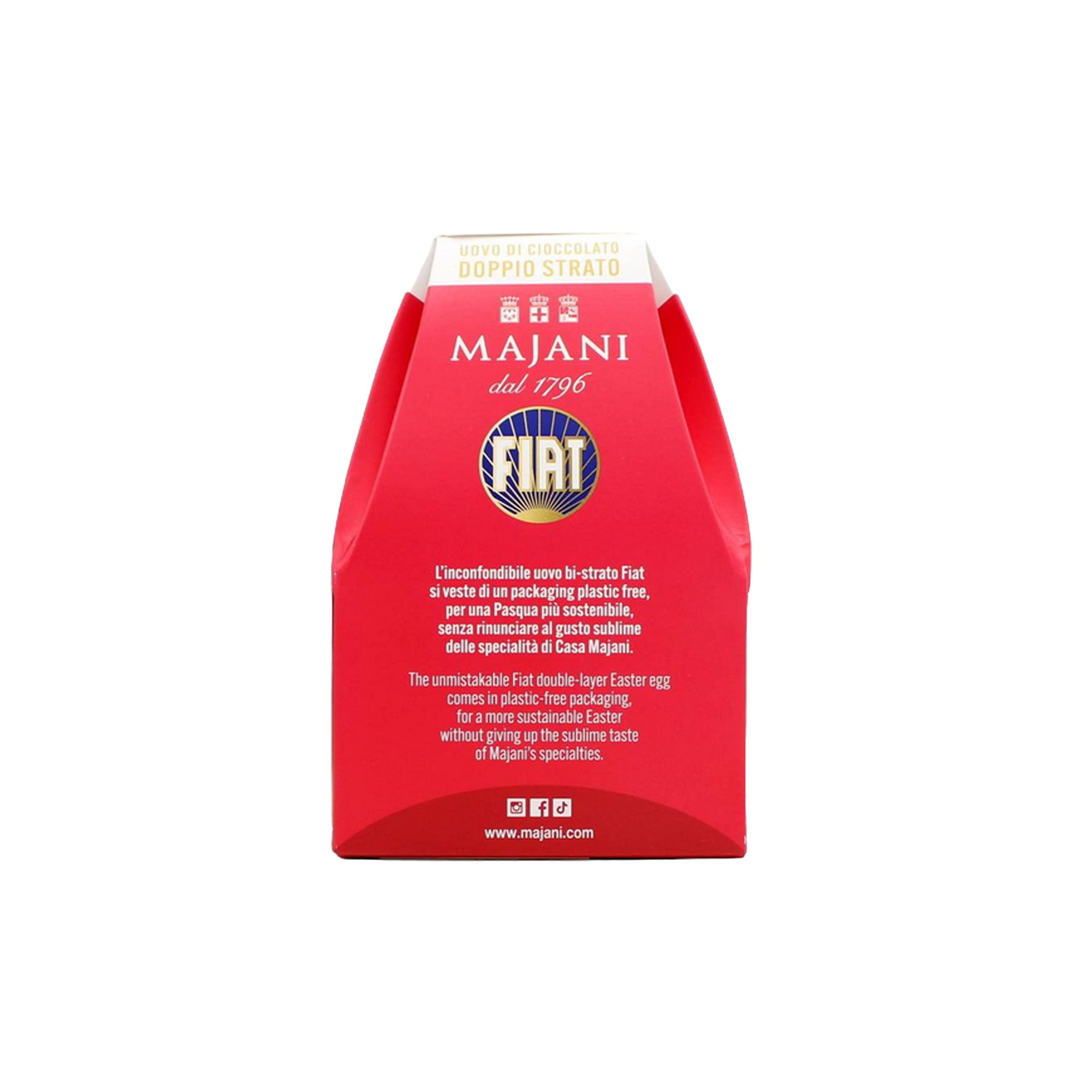 Osterei mit Edelbitterschokolade und Überraschung In Nome delle Caramelle