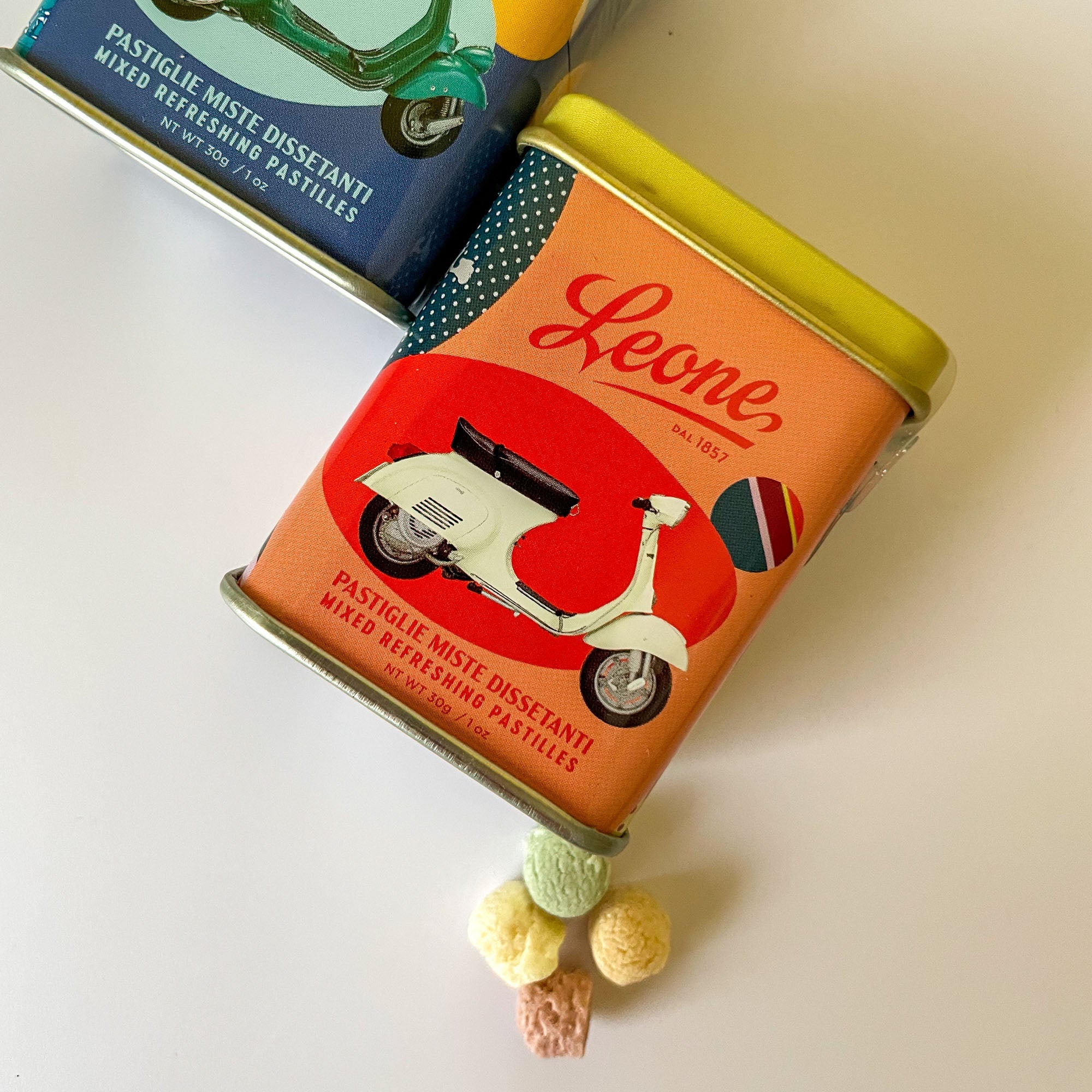 Vespa Pastillen rot Leone