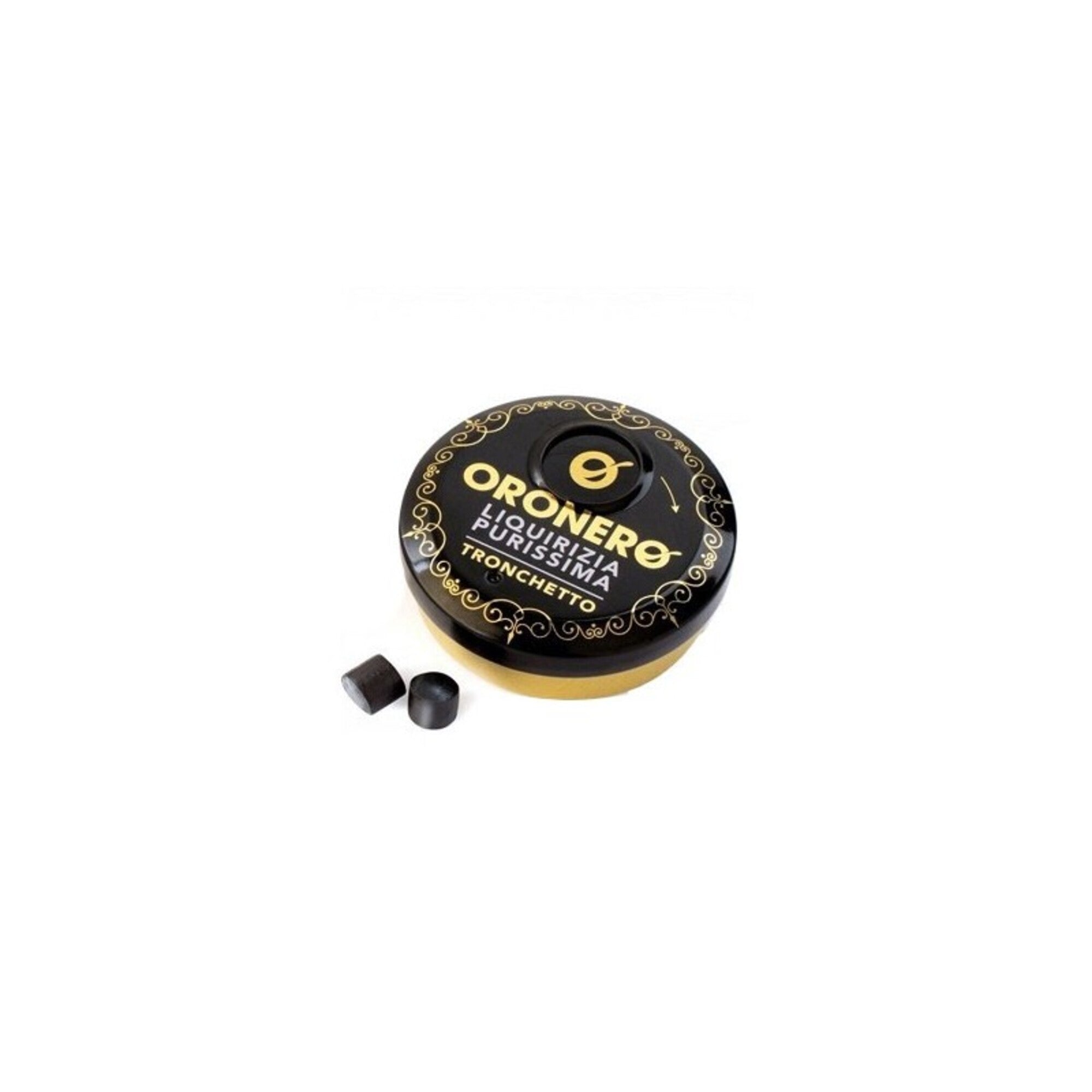 SIREA Oronero Runde Dose pure Lakritz