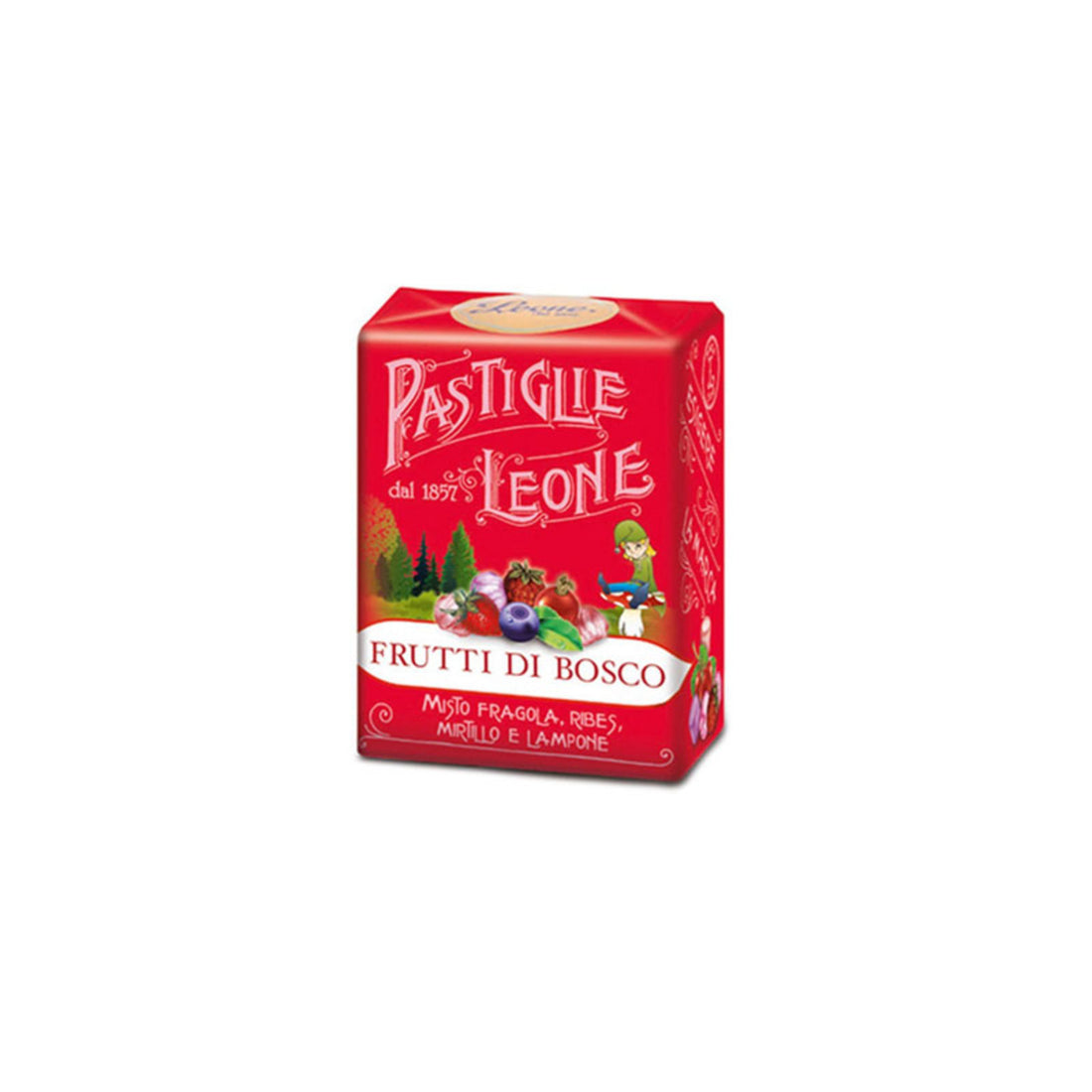 Pastiglie Leone Waldfrüchte-Pastillen 