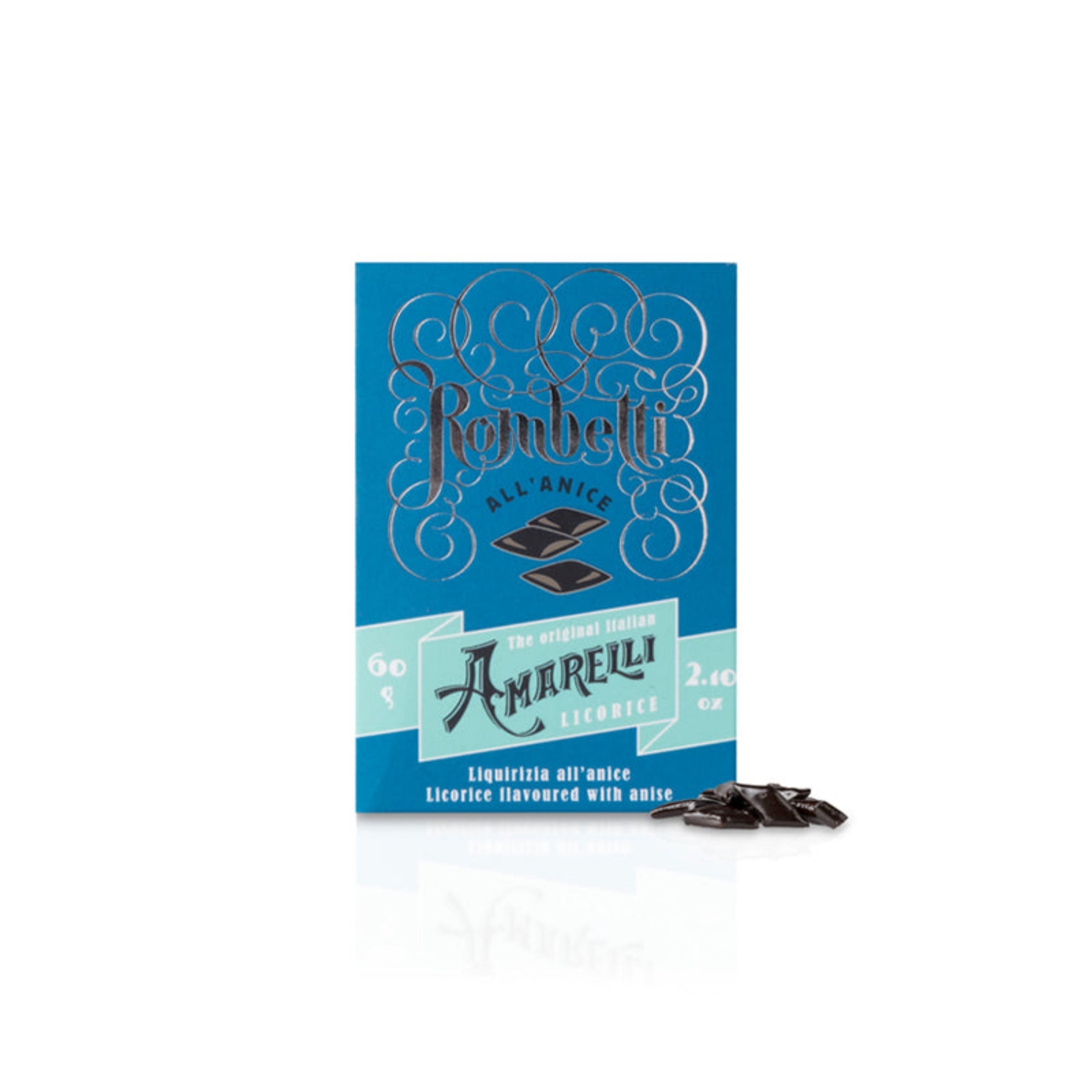 Amarelli Rombetti mit Anis 60g Schachtel