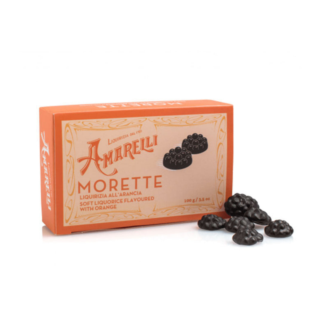 Amarelli Morette Arancia 100g