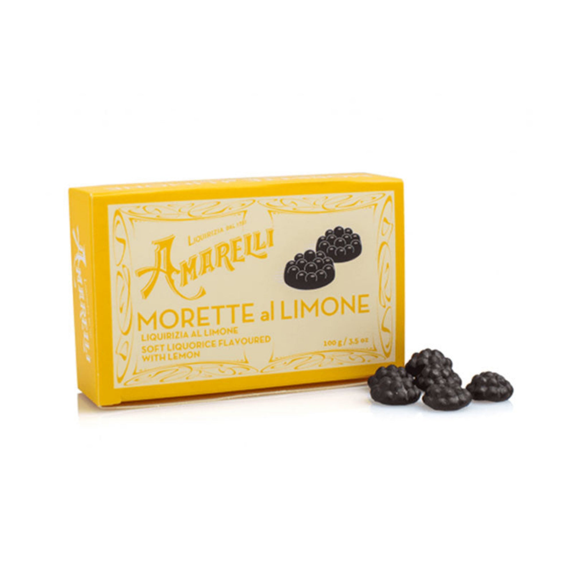Amarelli Morette Limone 100g Schachtel
