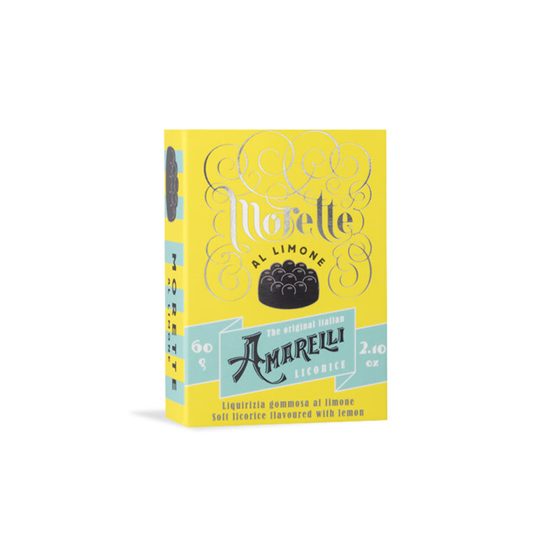 Amarelli Morette Zitrone 60g Schachtel