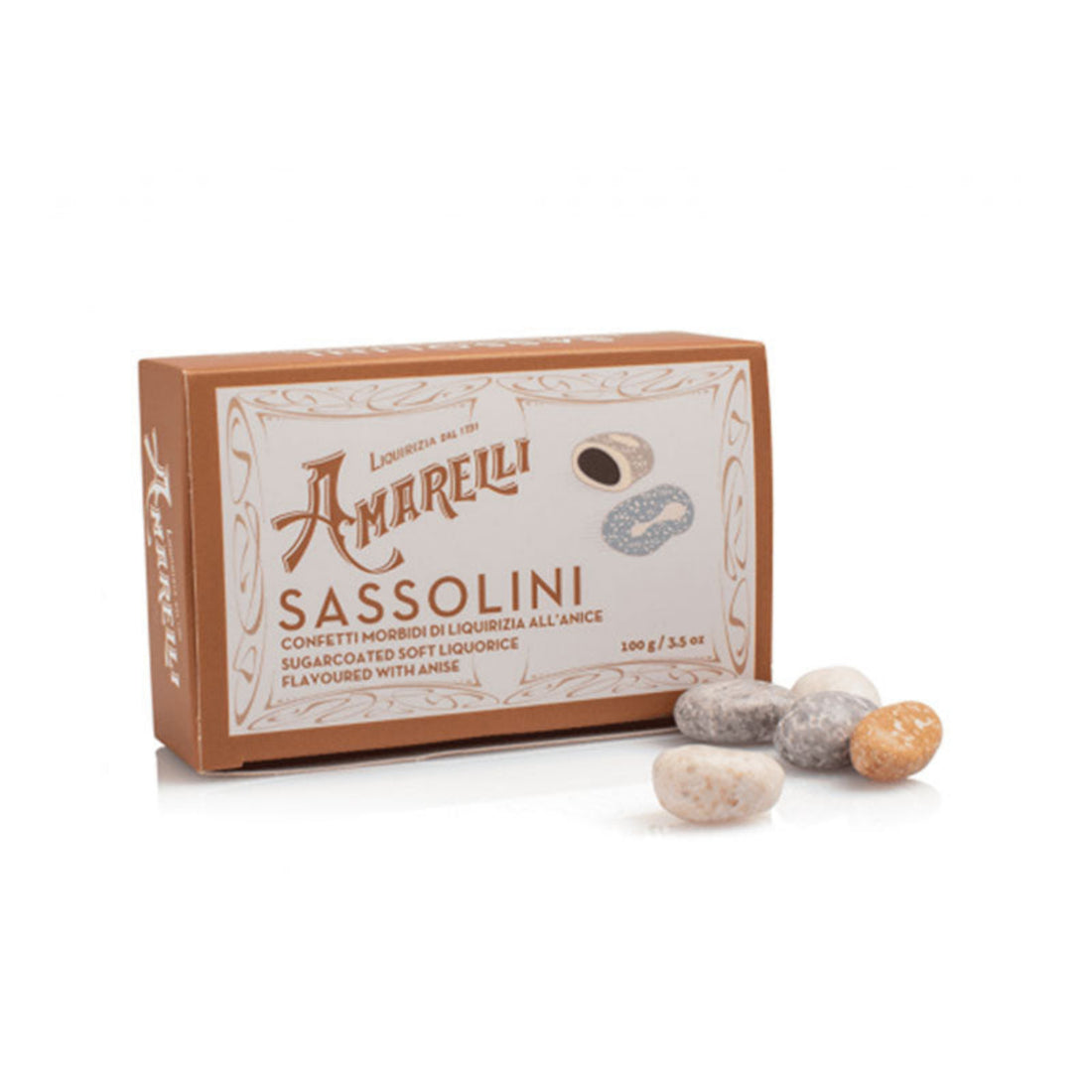 Amarelli Sassolini Lakritz 100g