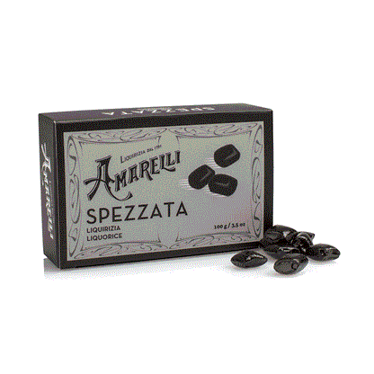 Amarelli Spezzata Lakritz-Stücke Schachtel 100g