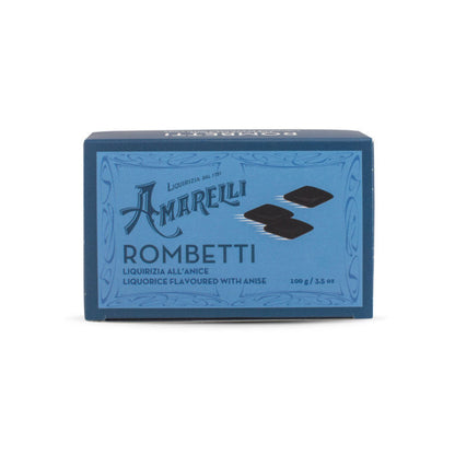 Rombetti von Amarelli Lakritze mit Anis 100g Schachtel