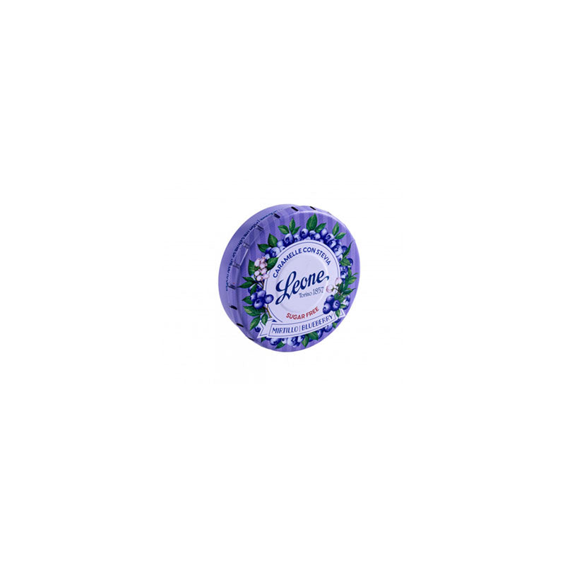 Pastiglie Leone zuckerfrei Bonbons mit Heidelbeeren